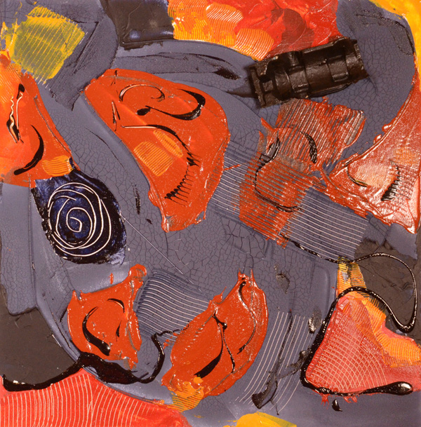 River of Life 3 - the last in a 3 part series of paintings by M Laucks